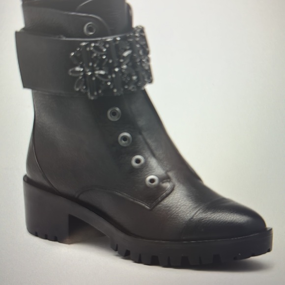 Karl Lagerfeld Shoes - Karl Lagerfield combat boot with lug sole